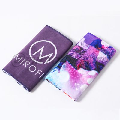 printed microfiber towel