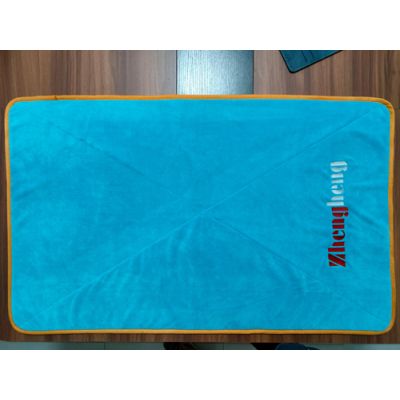 weft with hair towel