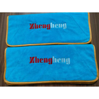 weft with hair towel